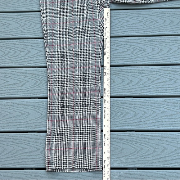 BLEYLE FOR HOOPER 100% Virgin Wool Vintage Plaid Pull On Slacks Size Women’s 16 - Picture 6 of 9